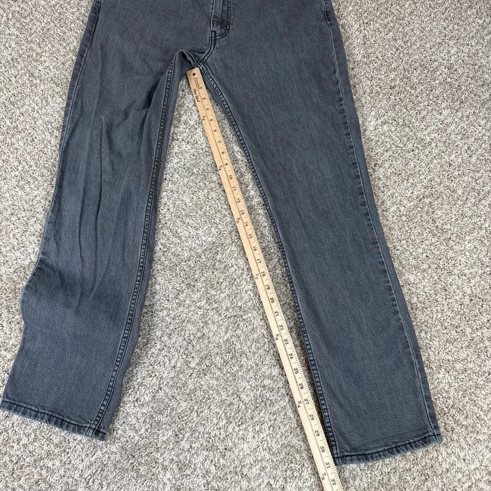 Levis 511 Jeans‎ Mens 36x34 Gray Slim Fit Charcoal Stretch Denim Pants Strecth